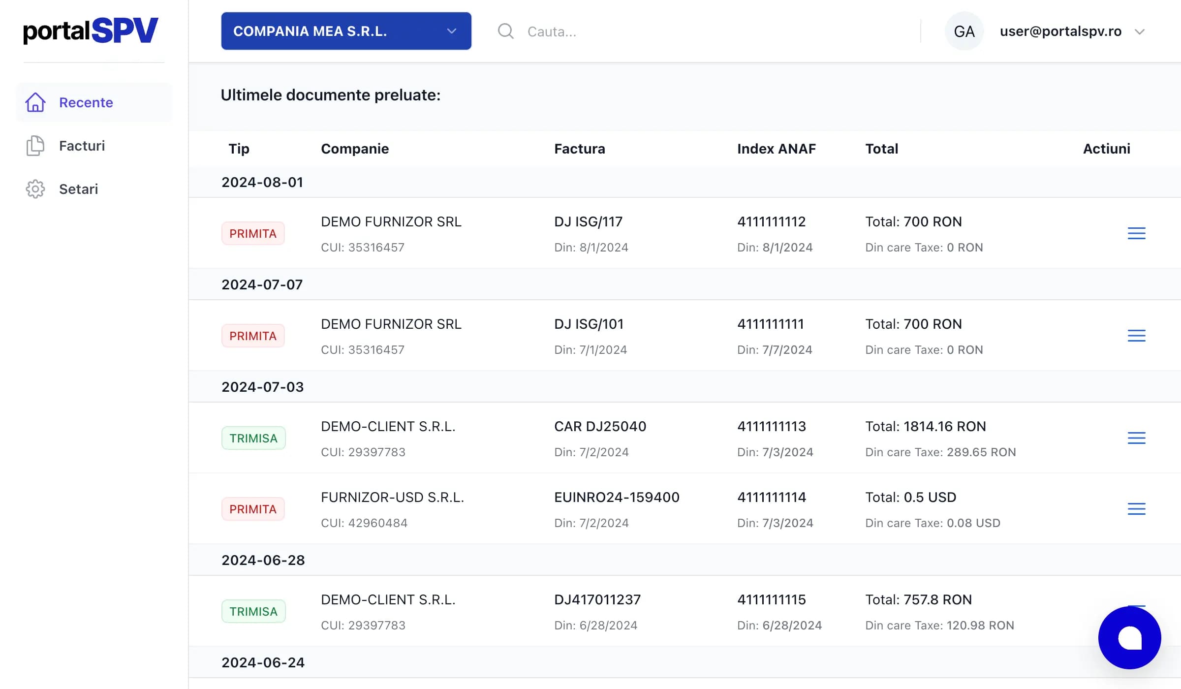 portalspv dashboard