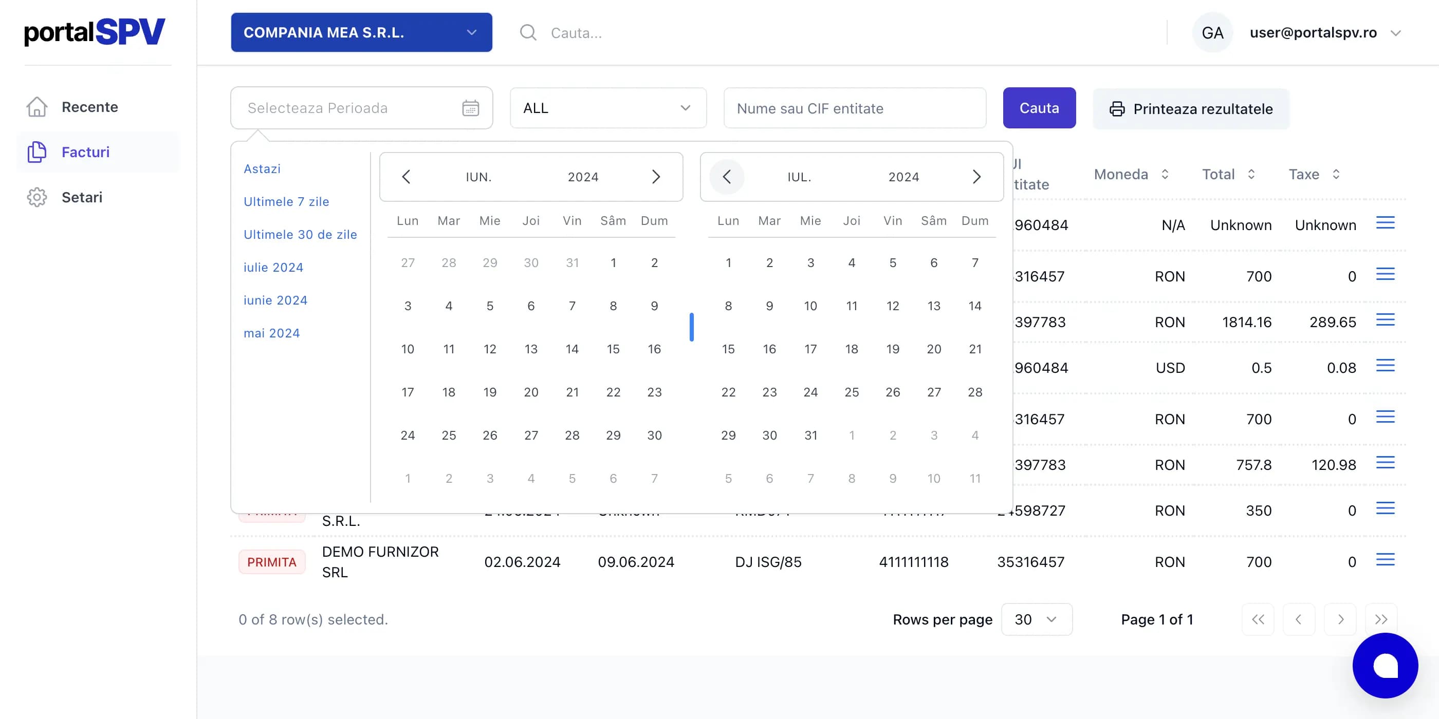 App screenshot