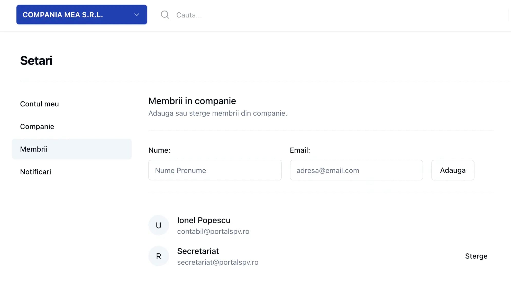 Product screenshot